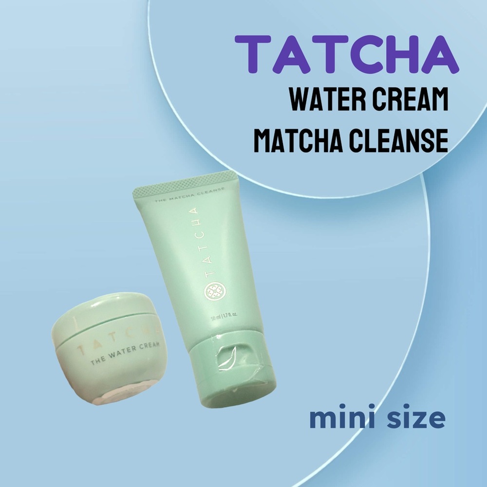 🆕*NEW* TATCHA | MINi | Set Water Cream & Matcha Cleanse